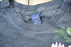 Vintage 1990s Floral Graphic T-Shirt
