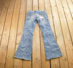 Vintage Y2K Deadstock Flared Muryama Jeans Size 31x32