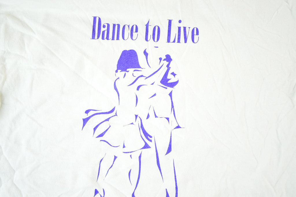 Vintage 1990s Dance To Live Souvenir T-Shirt Women's L
