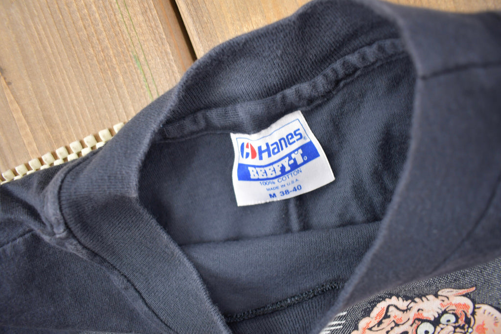 Vintage 1990s Doc's Harley Davidson Motorcycles Shawano Wisconsin T-Shirt  Single Stitch  Made In USA  Biker Tee  Souvenir T Shirt