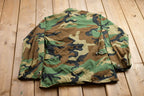 Vintage Military Button Up Shirt