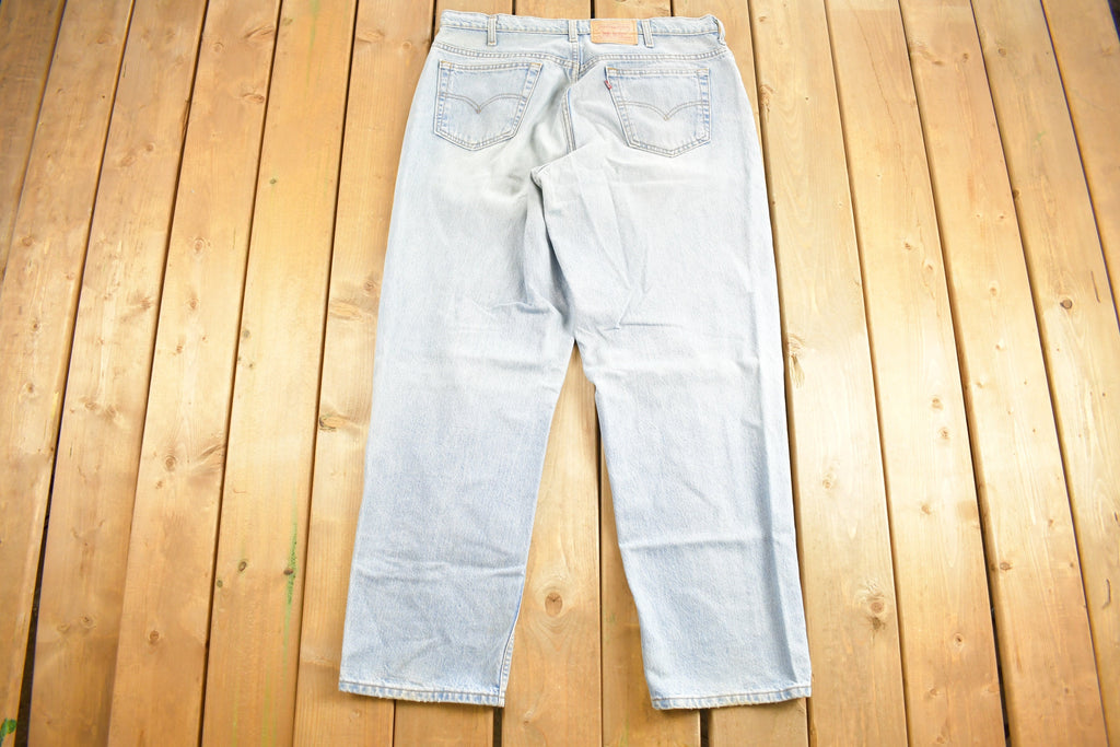 Vintage 1990s Levi's Red Tab Denim Jeans Size 39 x 32