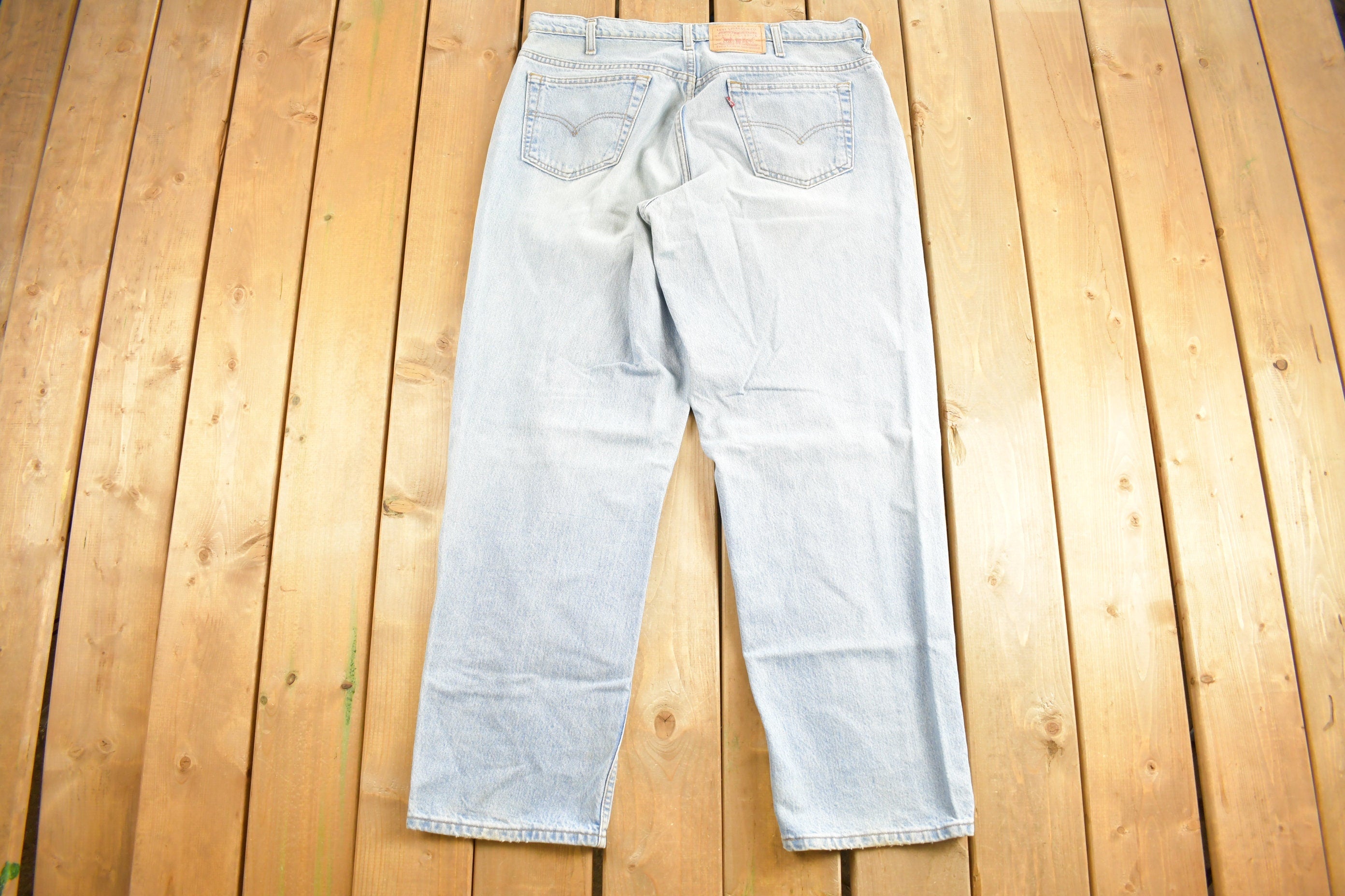 Vintage 1990s Levi's Red Tab Denim Jeans Size 39 x 32