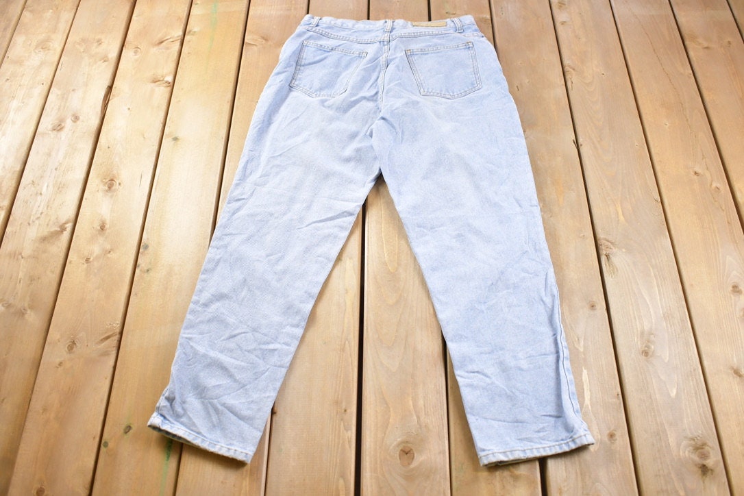 Vintage 1990s Light Wash Bill Blass Jeans Size 31 x 28