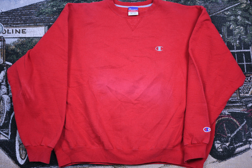 Vintage 1990 Champion Embroidered Crewneck
