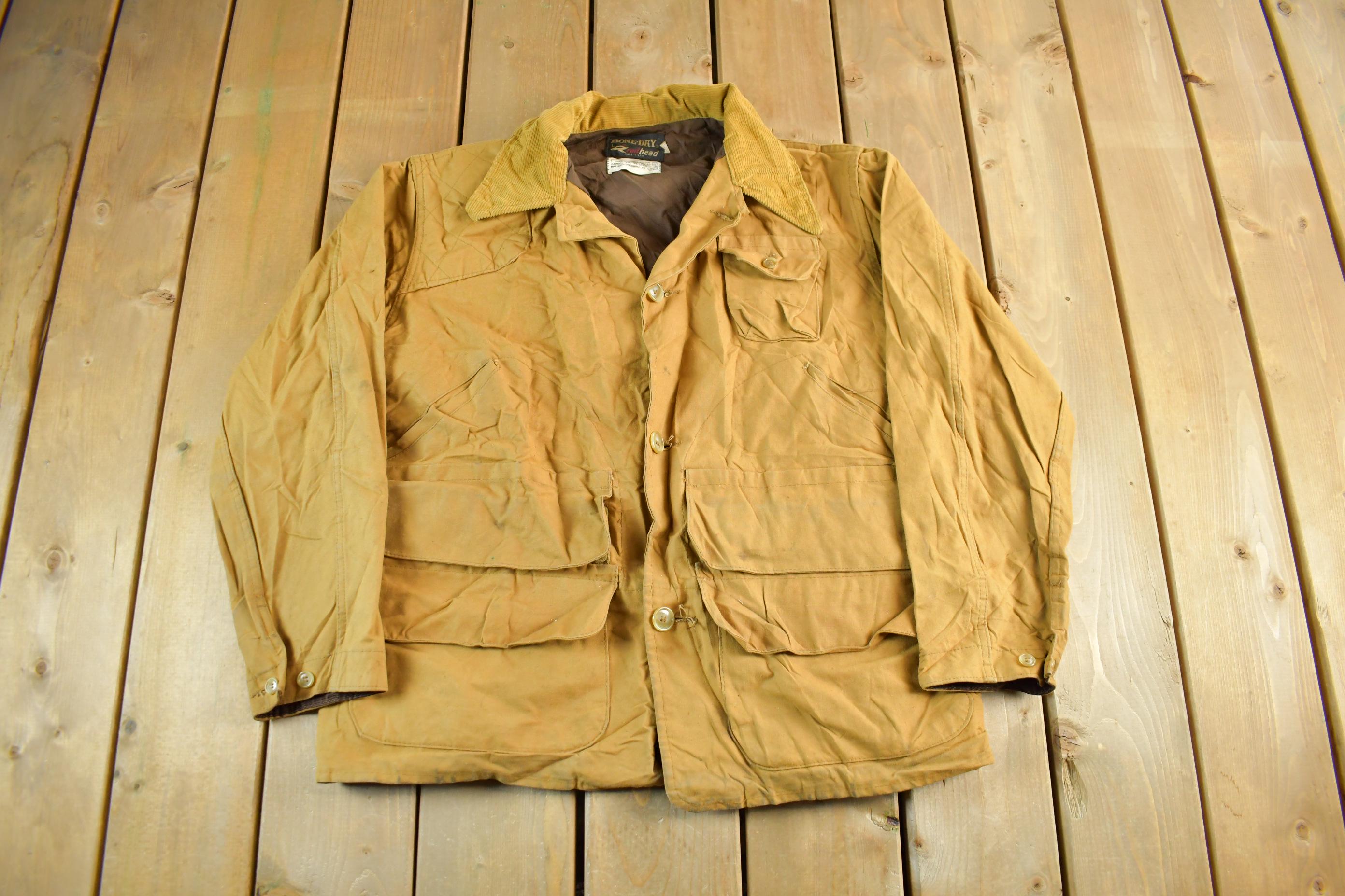 Vintage 1960s 1970s Red Head Hunting Jacket Men's Large