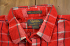 Vintage 1990s ViyellaPlaid Flannel Button Up Shirt - Made in Canada - Medium