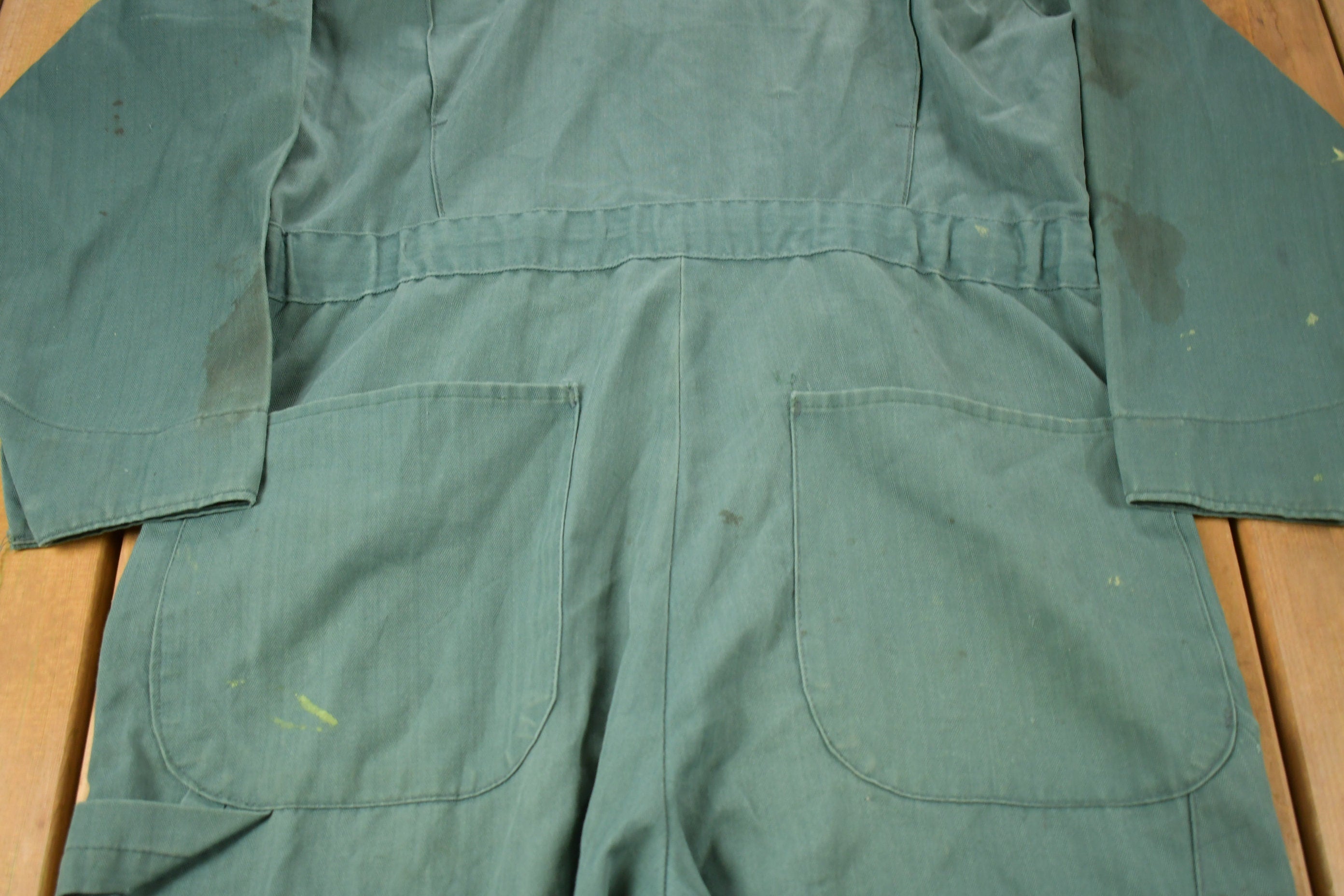 Vintage 1950s Penney's Big Mac Sanforized Coverall Jumpsuit Size Medium