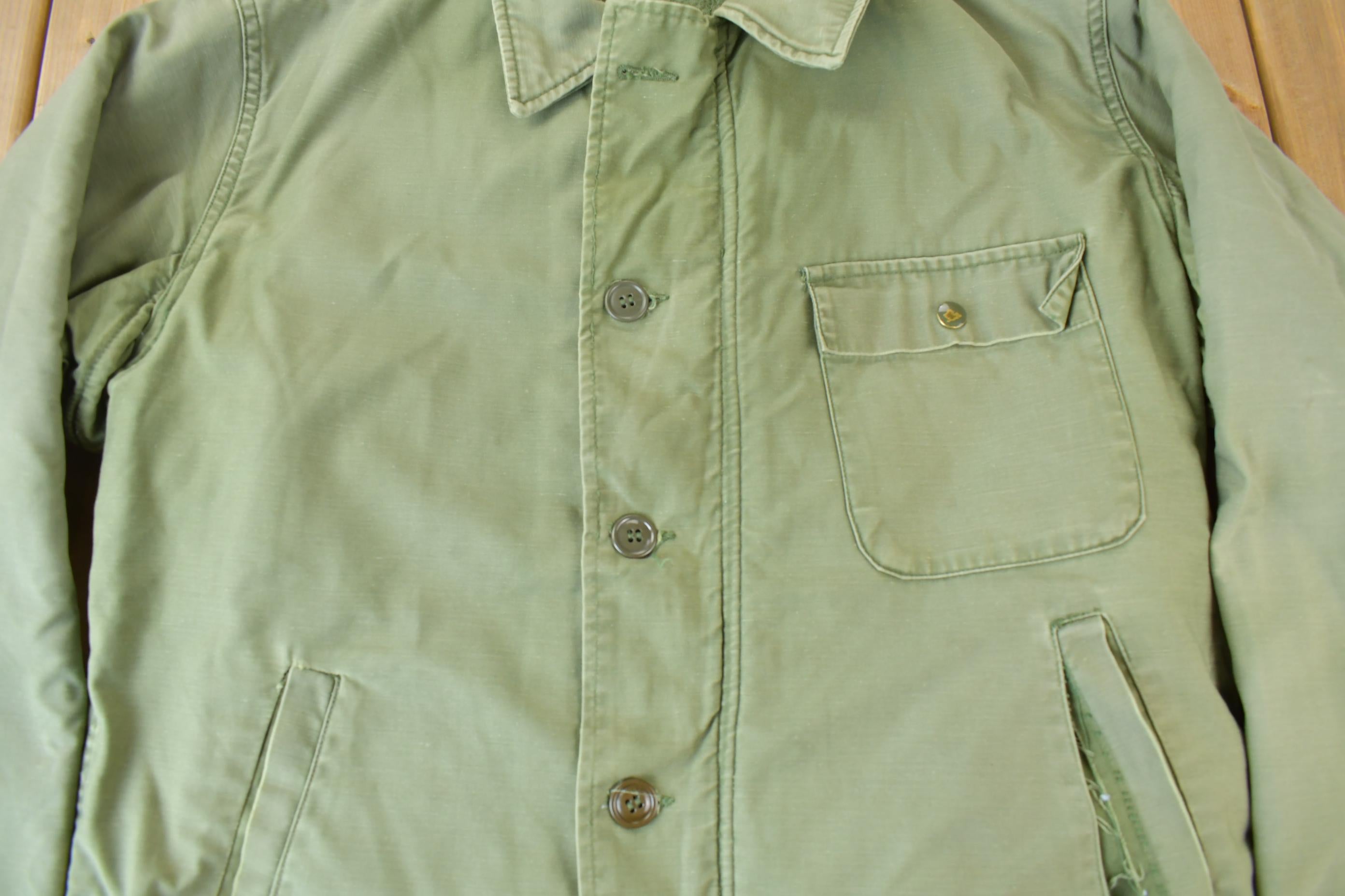 Vintage 1960s Navy Deck Jacket