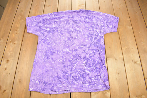 Vintage 2000 Tweety Bird Chicago Police tie Dye Cartoon T-Shirt / 90s Graphic Tee / Warner Bros / Looney Tunes Tee / Poweece