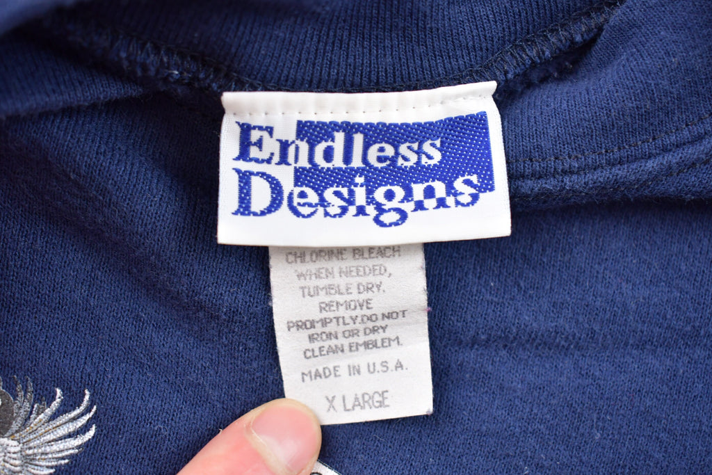 Vintage 1990s Endless Designs Winter Graphic Crewneck Sweatshirt