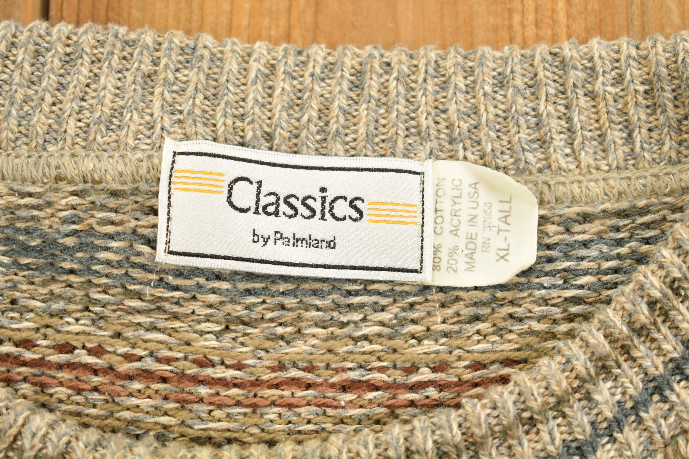 Vintage 1990s Palmland Classics Knitted Sweater