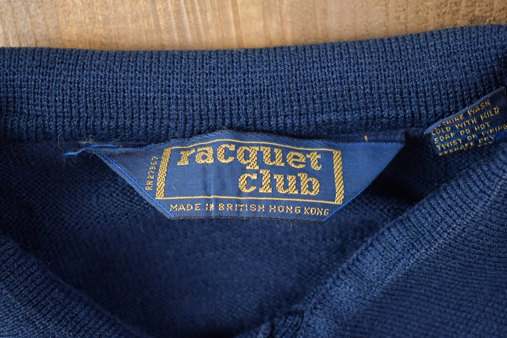 Vintage 1980s Racquet Club Knitted Sweater