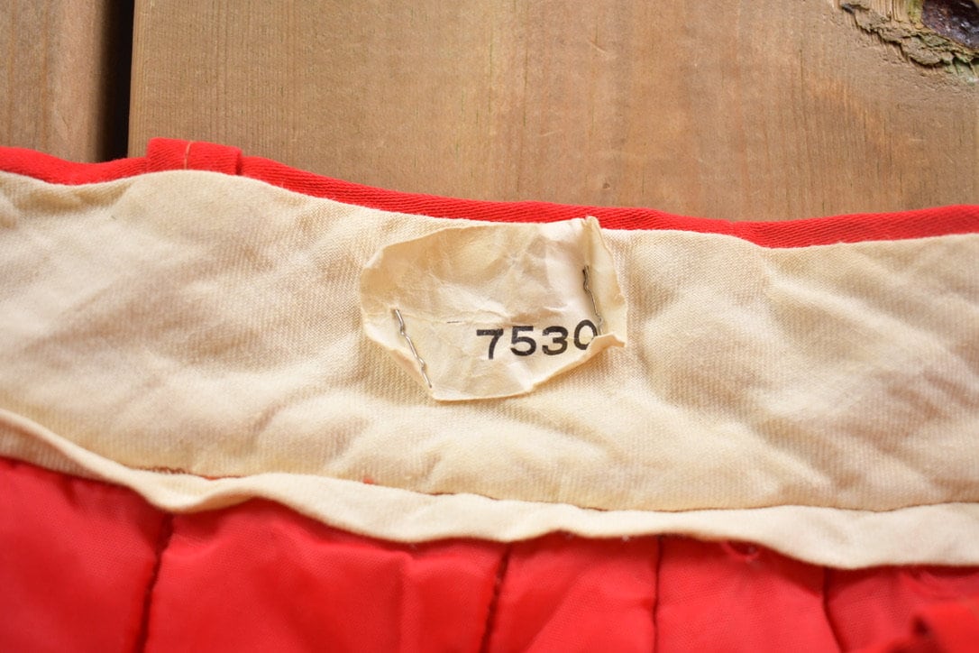 Vintage 1990s Red Insulated Pants Size 32 x 29