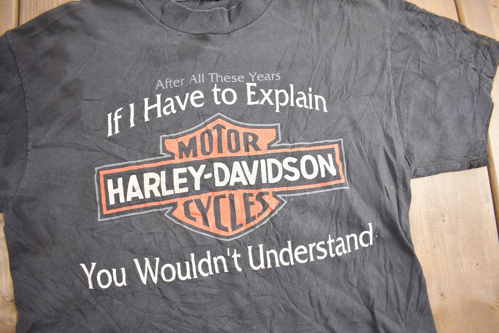 Vintage 1983 Harley Davidson Keystone Indianpolis T-Shirt