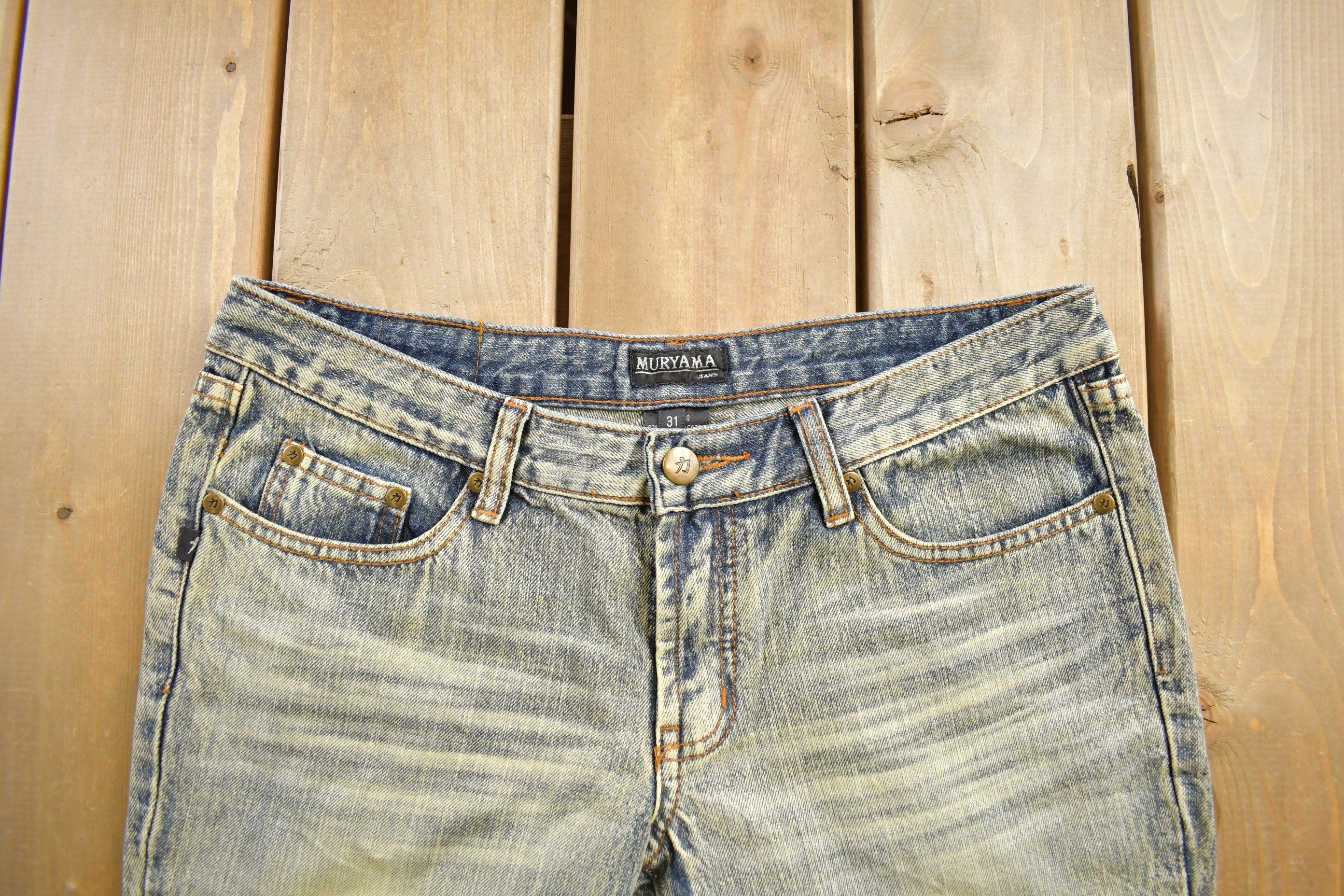 Vintage Y2K 'Muryama' Faded Pants Size 32x30