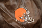 Vintage 1990s Chicago Bears Satin Button Up NFL Football Swingster Jacket