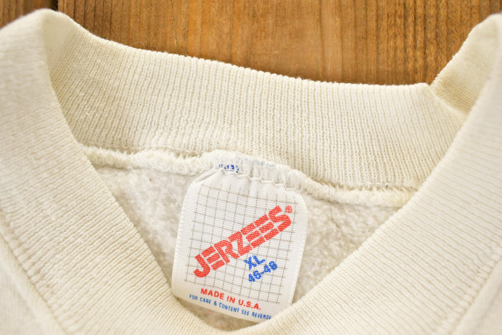 Vintage 1991 Minnesota Life's A Birch Beaver Crewneck Sweatshirt Men's L