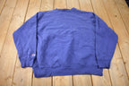 Vintage 1990s Champion Small Logo Embroidered Crewneck Sweatshirt Made In USA