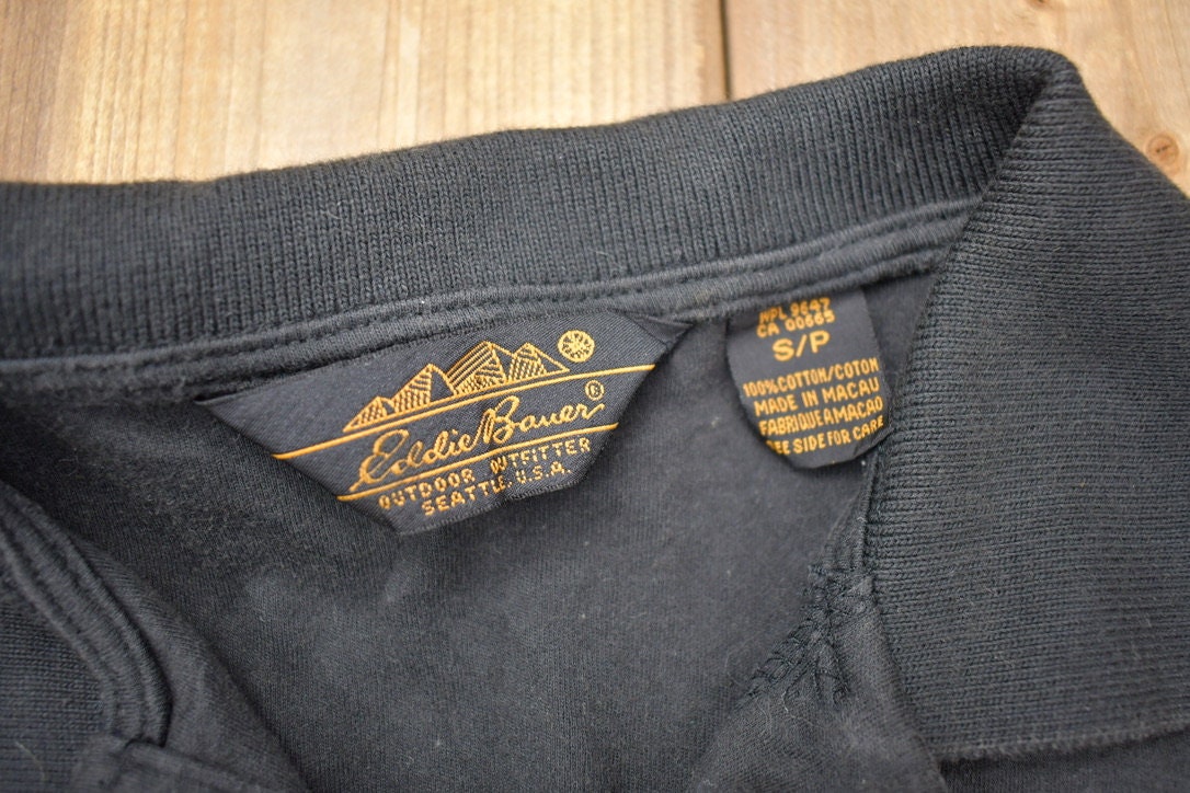 Vintage 1990s Eddie Bauer Blank Collared Tank Top