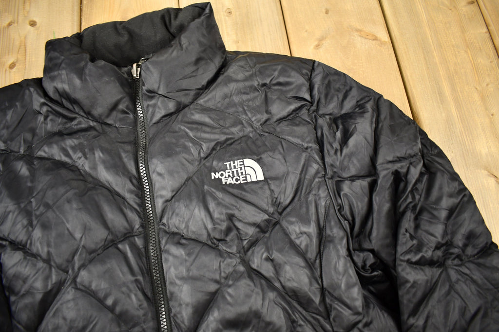 Vintage 1990s The North Face Women's 550 Black Puffer Jacket