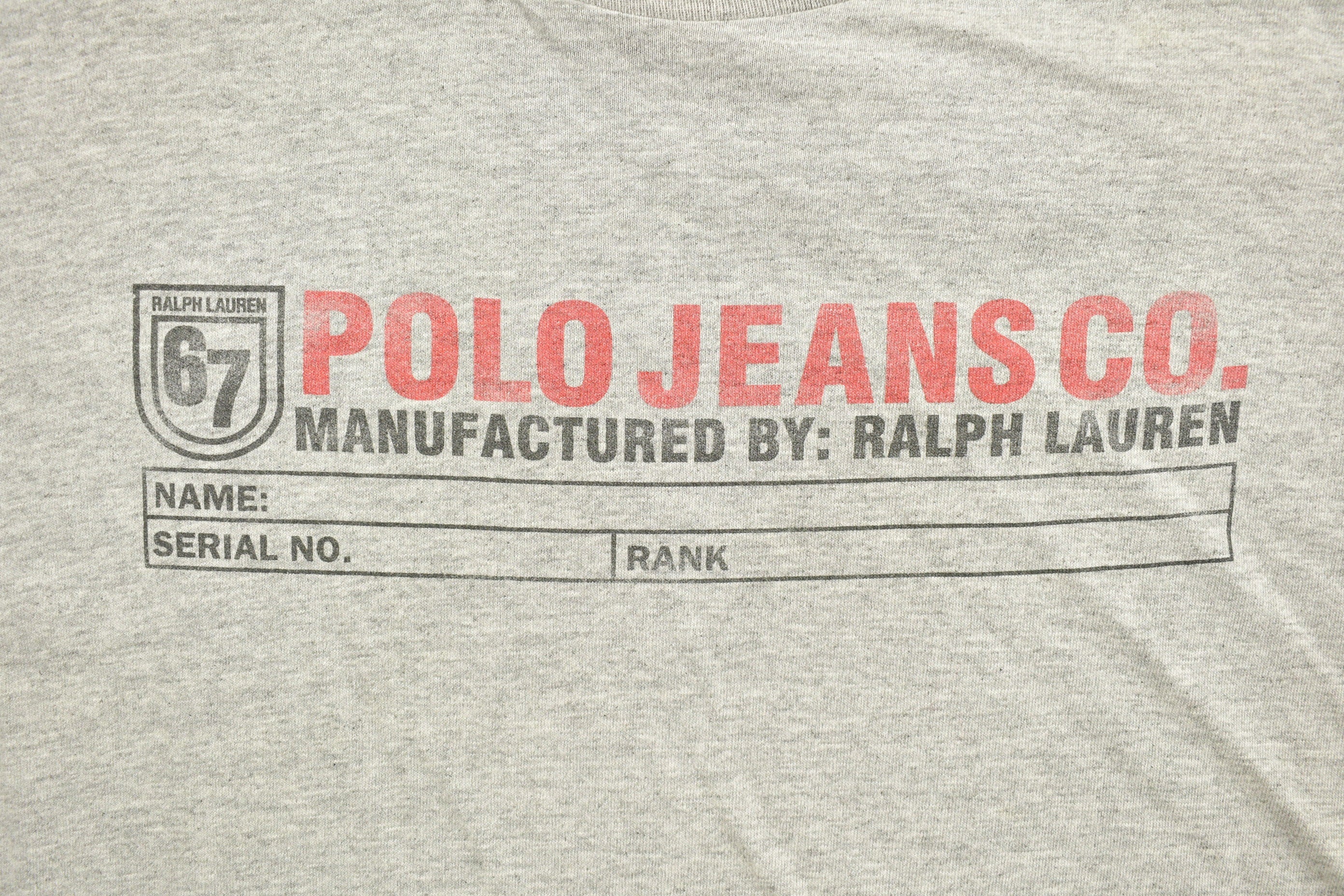 Vintage 1990s Polo Jeans Company T-Shirt