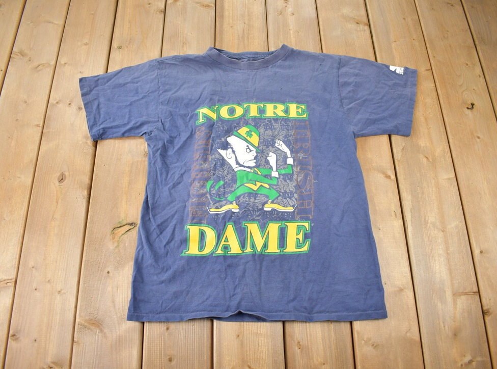 Vintage 1990s Starter Notre Dame Fighting Irish Collegiate T-Shirt