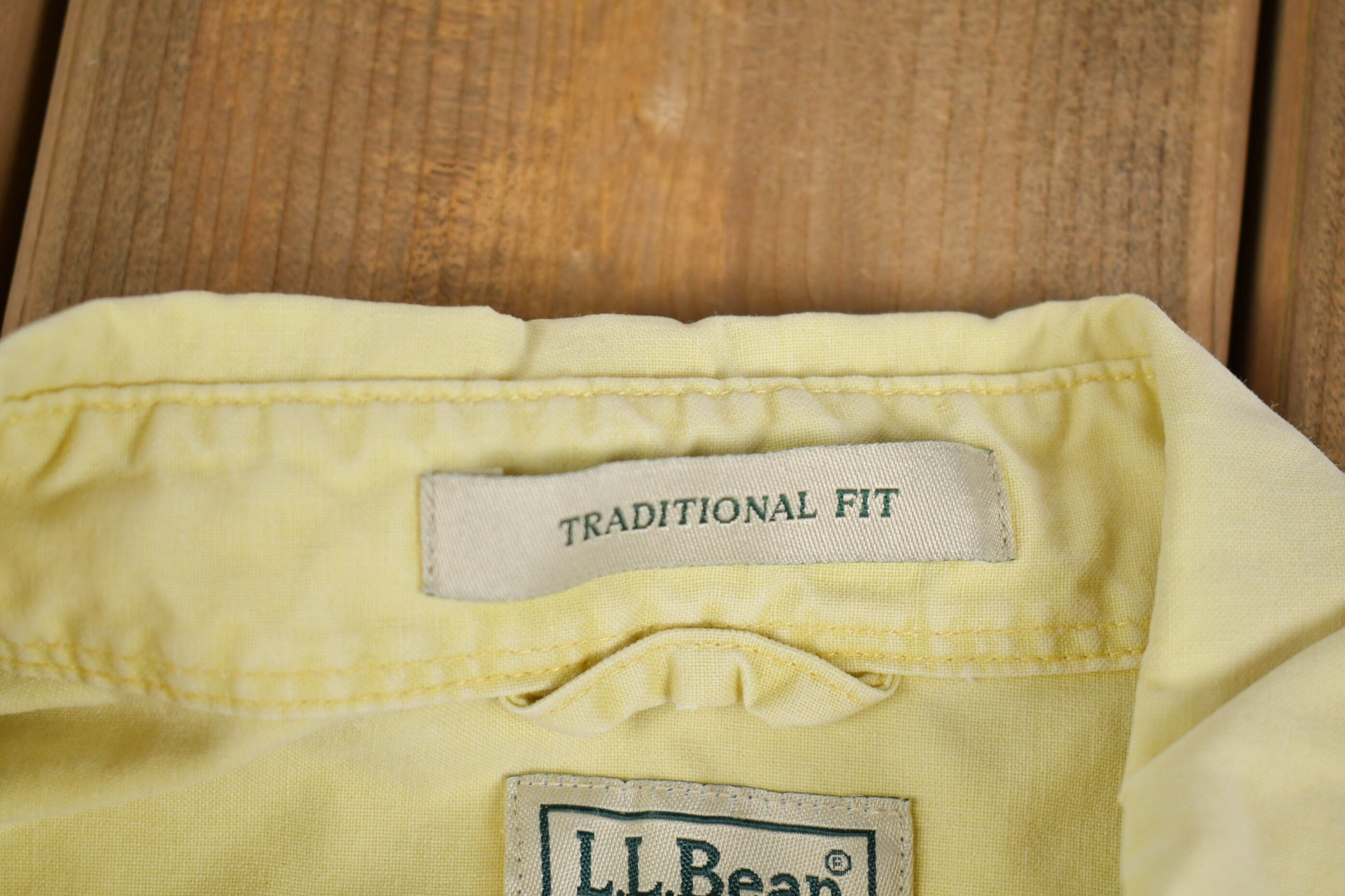 Vintage 1990s L.L. Bean Blank Button Up Shirt