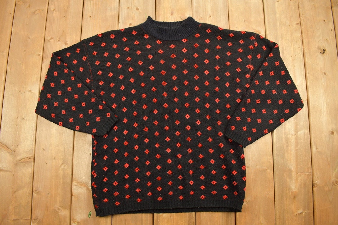 Vintage 1990s Burlington Knit Sweater