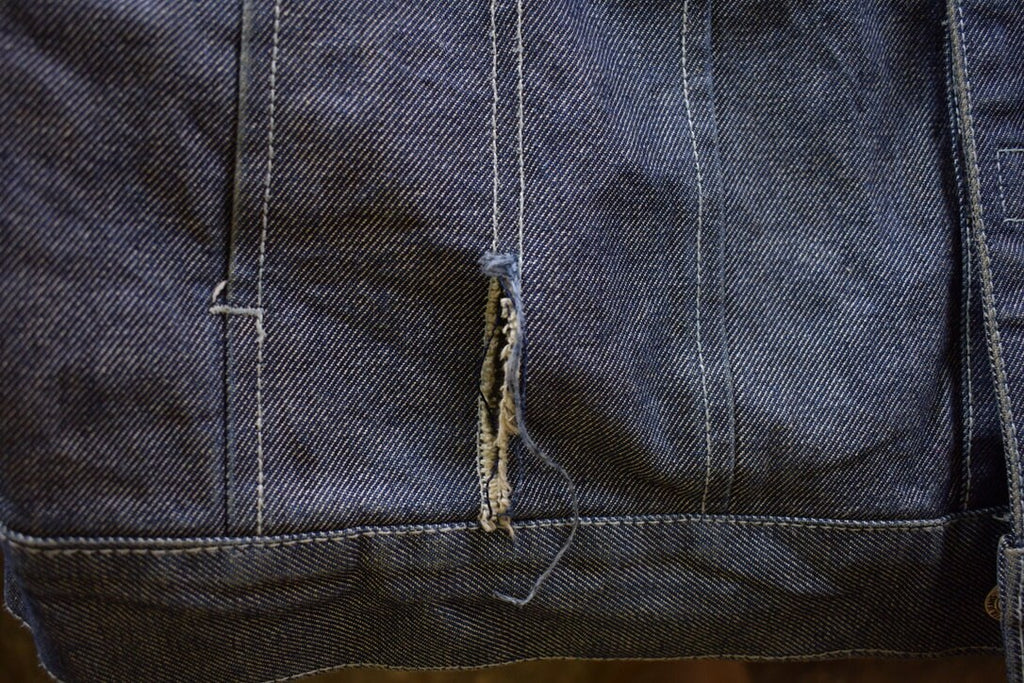 Vintage 1980's kno' Betta Blue Jeans Denim Jacket