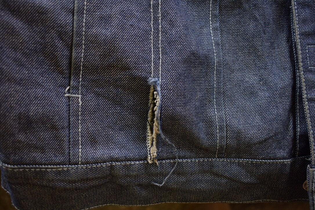 Vintage 1980's kno' Betta Blue Jeans Denim Jacket