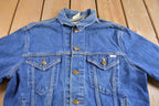 Vintage 1980s Carhartt Medium Wash Jean Jacket