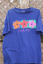Vintage 1990s Miami Florida Souvenir T Shirt