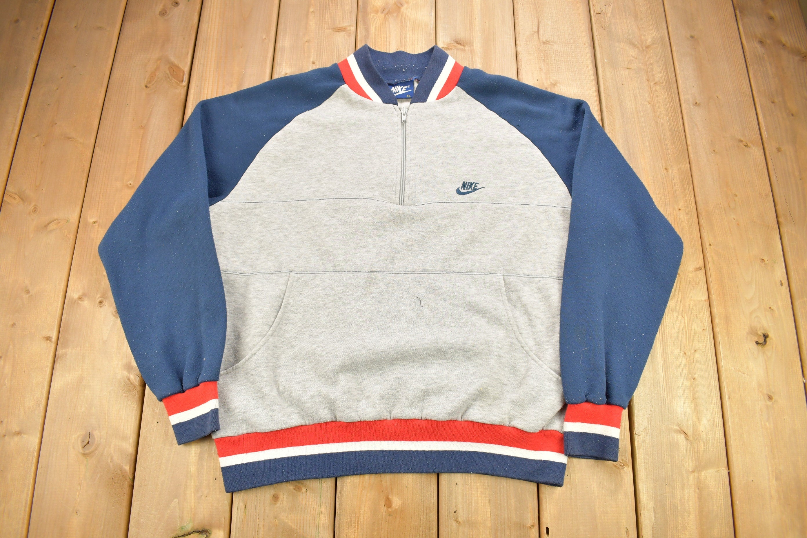 Vintage 1980s Nike Blue Tag Track Suit Size XL