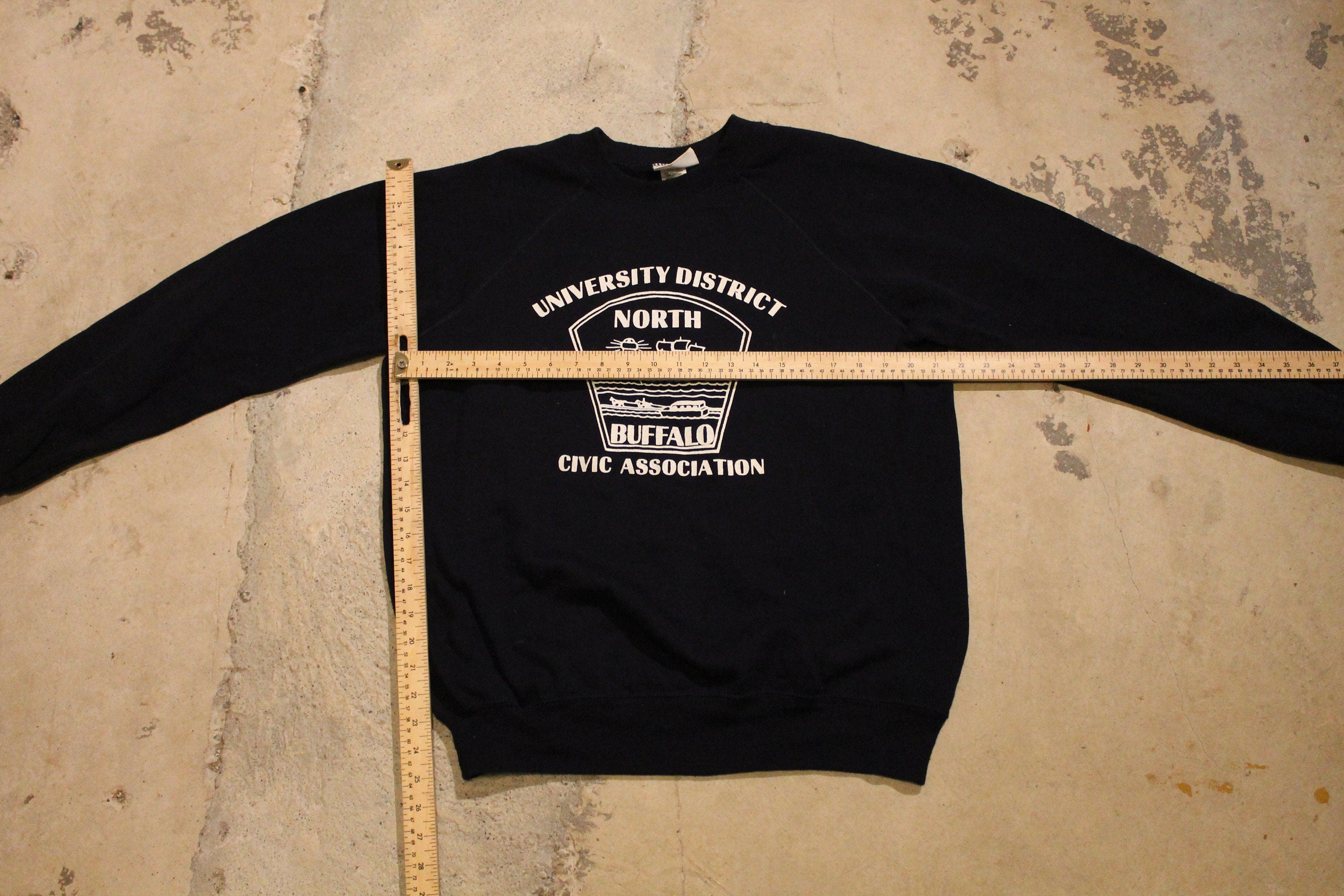 Vintage 1990s North Buffalo University Graphic Crewneck