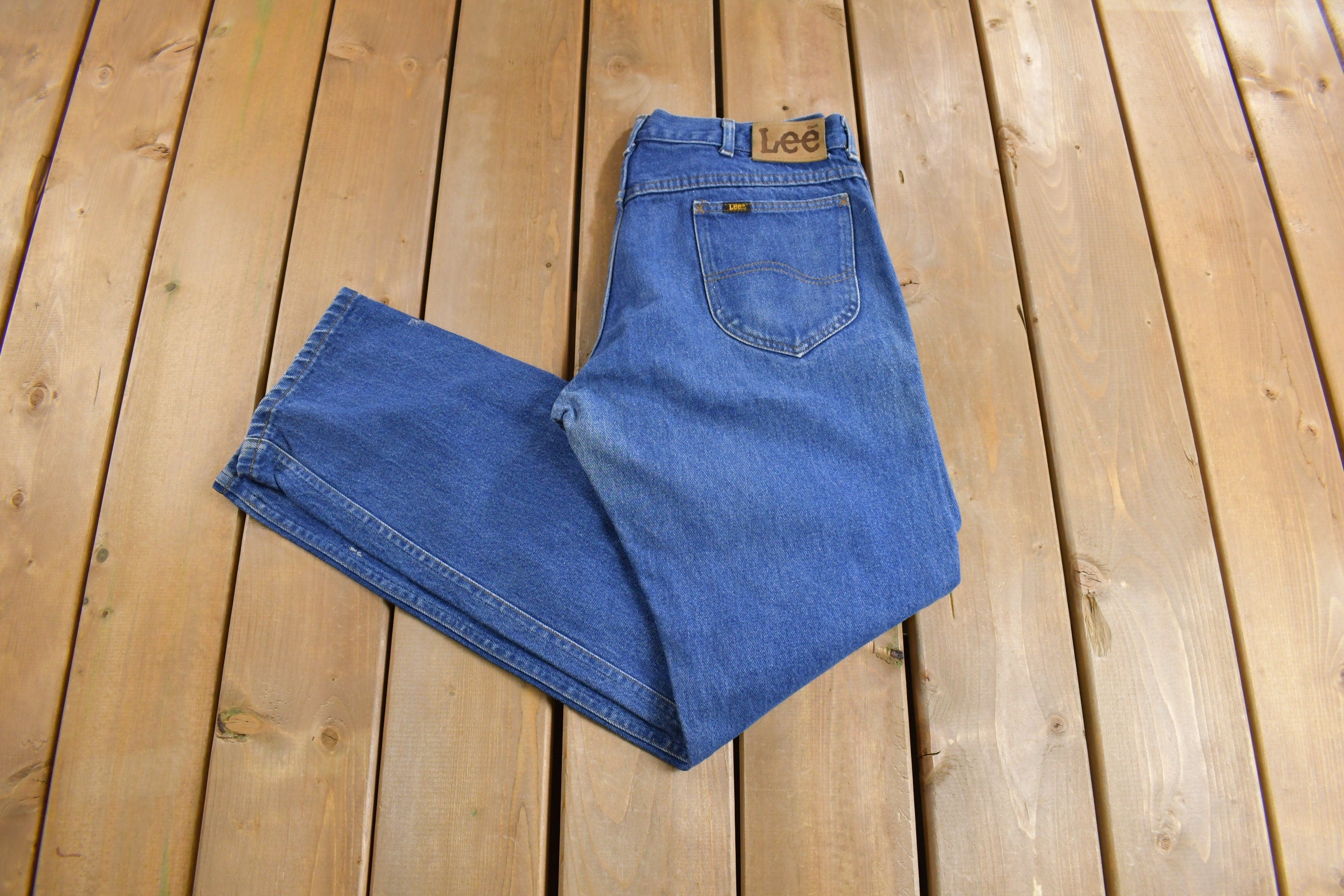 Vintage 1990s Lee Medium Wash Size 34 x 32