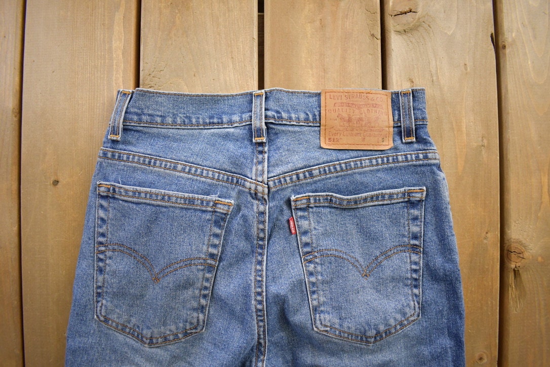 Vintage 1990s Levi's 512 Slim Fit Jeans Size 34x30