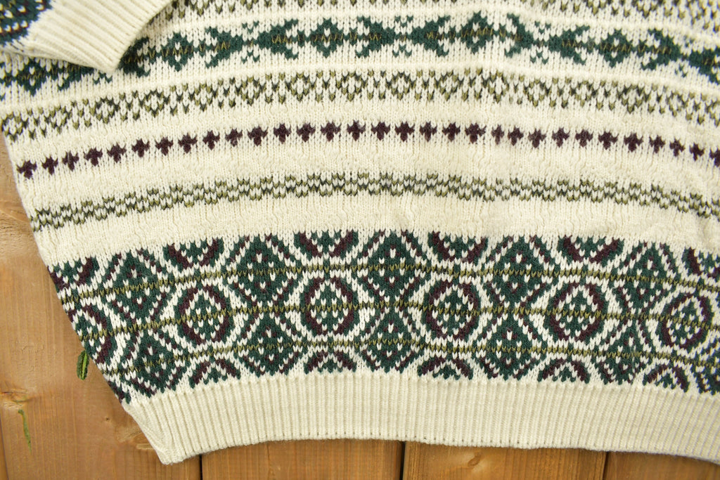 Vintage 1990s Great Canadian Knitted Sweater