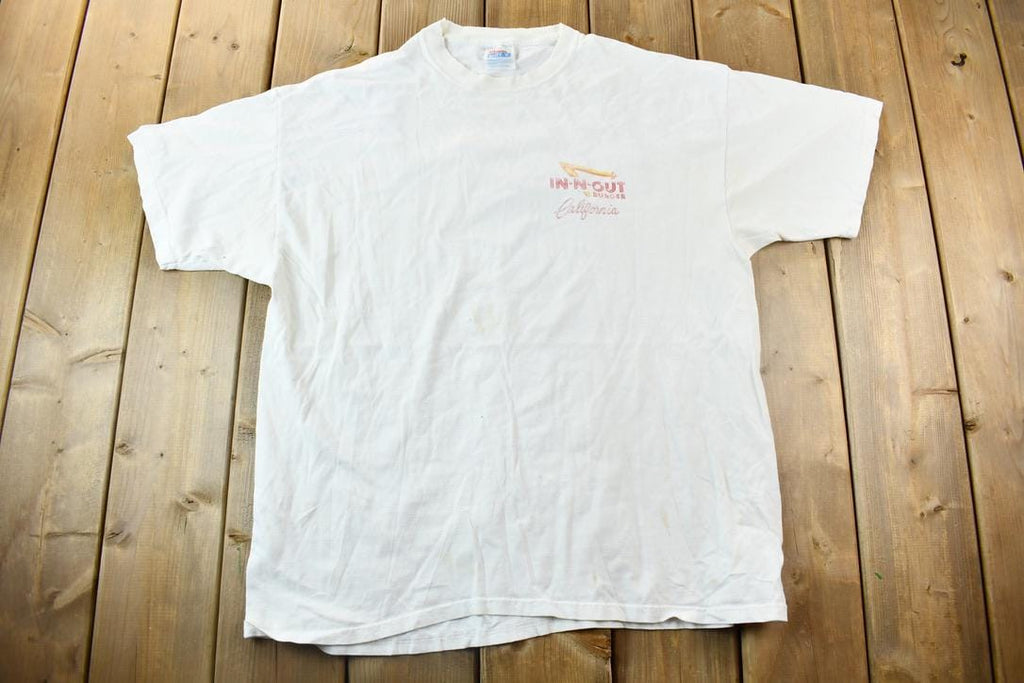 Vintage 2000 In-N-Out Burger California Promo T-Shirt