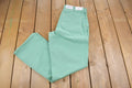 Vintage 1980's Seafoam Green Straight Leg Jeans 32 x 32