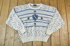 Vintage 1990s Sears The Mens Store Knit Crewneck Sweater