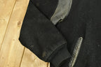 Vintage 1990's Oakland Raiders Leather Letterman Jacket