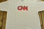 Vintage 90's CNN News Station Graphic T-Shirt