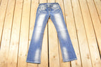 Vintage Deadstock Y2K Grace LA Bedazzled Low Rise Jeans Women's Size 27 x 29