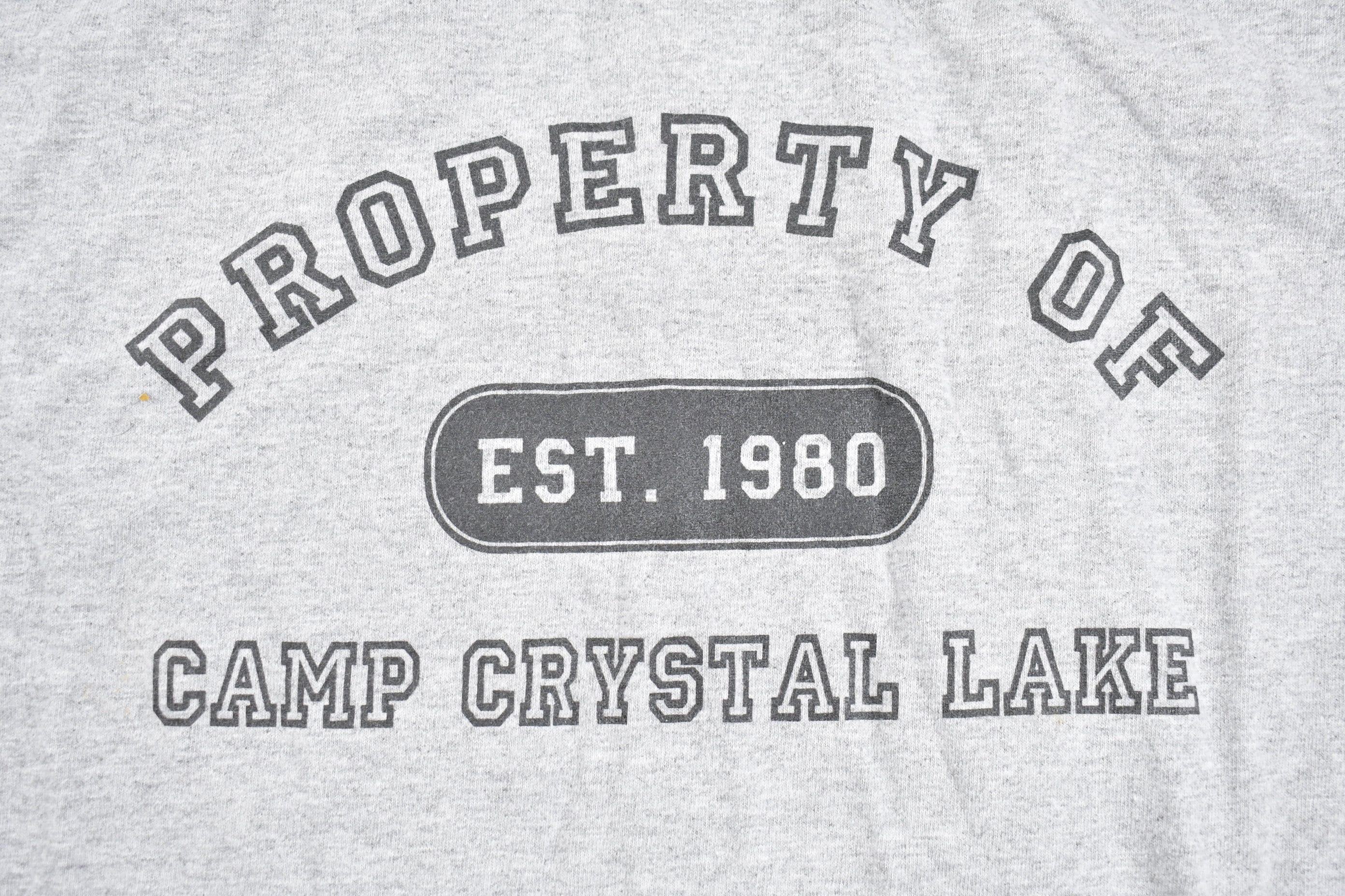 Vintage 1990s Friday The 13th Camp Crystal Lake Movie Promo T-shirt