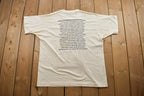 Vintage 1996 Huron Playhouse Band Tour Graphic T Shirt