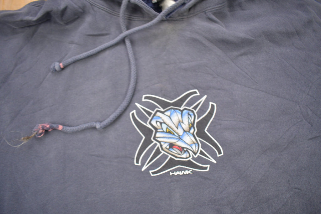 Vintage 1990s Hawk Graphic Hoodie