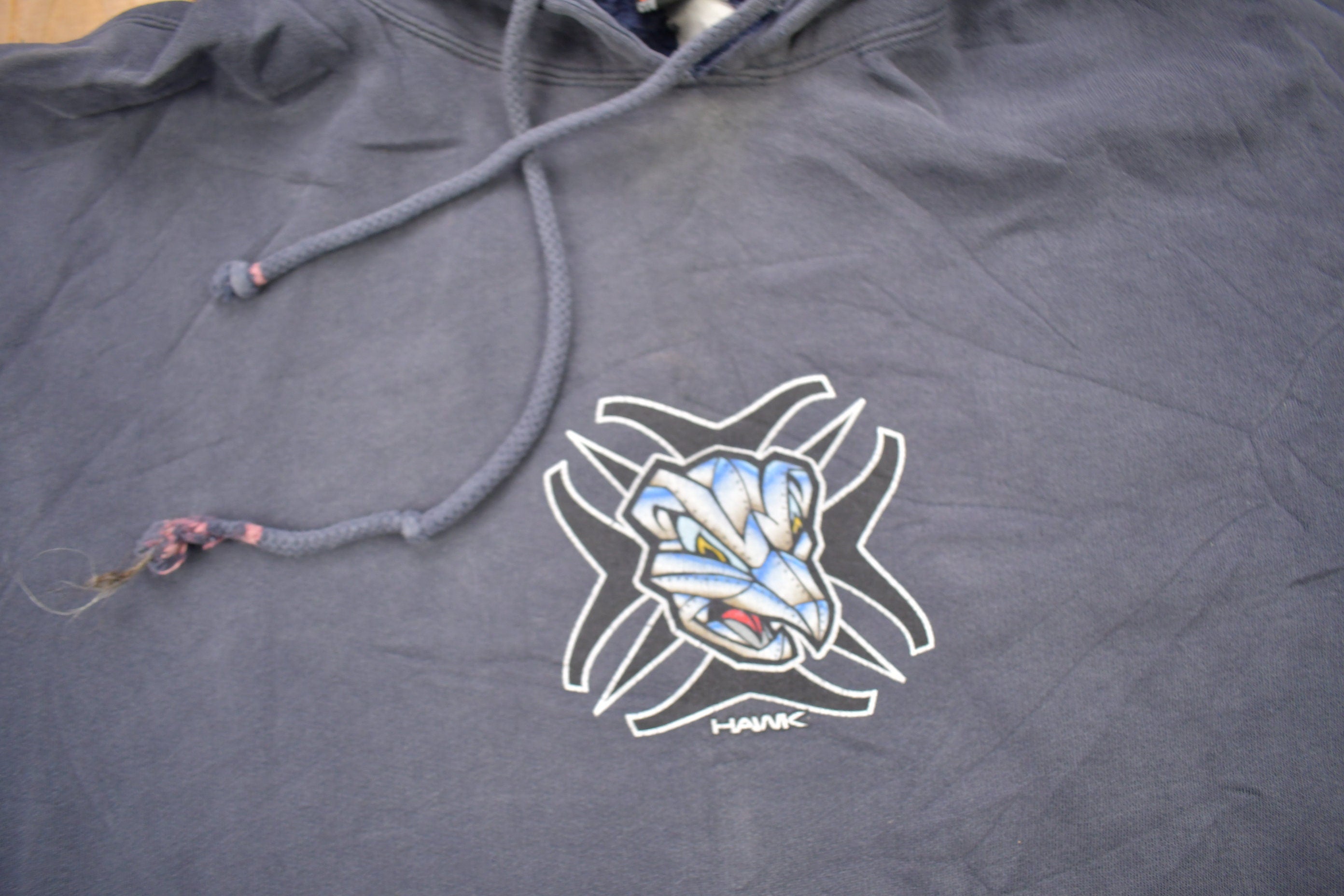 Vintage 1990s Hawk Graphic Hoodie