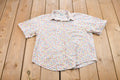 Vintage 1980s Separate Women's Floral Button Up Shirt