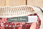 Vintage 1990s Dominic & Maria Plaid Knitted Sweater